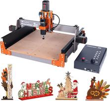 "FoxAlien" CNC frezavimo staklės "Masuter 3S" su NEMA 23 uždaro ciklo žingsniniu varikliu, 400 W suklio 3 ašių graviravimo frezavimo staklės, skirtos medžio akrilo aliuminio drožinėjimui
