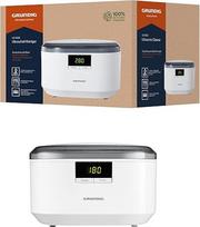 "Grundig UC 6620" ultragarsinis valytuvas su laikmačio funkcija, didelio efektyvumo valymas ultragarso dvigubų bangų principu, 500 ml vandens rezervuaras, 50 W galia, integruotas laikrodžio laikiklis, baltos spalvos
