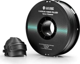 "SainSmart" 1,75 mm juoda ePA-CF anglies pluošto užpildyta nailono gija, 1 kg ritė, skirta 3D spausdintuvui