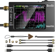 "Seesii NanoVNA-H" antenų analizatorius, 2,8 colio vektorinis tinklo analizatorius 10KHz-1,5GHz MF HF VHF UHF S parametrų, įtampos nuolatinės bangos santykio, fazės, SD kortelės palaikymo matavimas