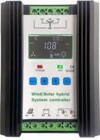 "SolaMr" 1000W saulės energijos įkrovimo valdiklis Vėjo energija Saulės hibridinis įkrovimo valdiklis 12V/24V Automatinis identifikavimas su LCD ekranu - Vėjas: 600W + saulės energija: 400 W.