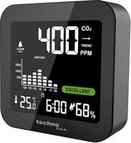 "Technoline Monitor WL1025" Co2 monitorius, Co2 matuoklis, Co2 matuoklis, baterija, juodas