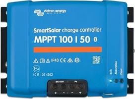 "Victron Energy SmartSolar MPPT 100V 50 Amp 12/24 V saulės energijos įkrovos valdiklis (Bluetooth)