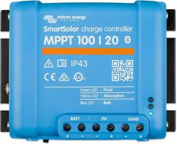 "Victron Energy SmartSolar MPPT 100V 20 Amperų 12/24/48 V saulės įkrovos valdiklis (Bluetooth)