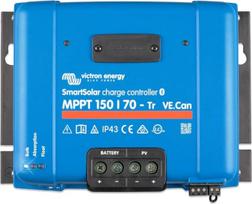 "Victron Energy SmartSolar MPPT Tr VE.Can 150V 70 amperų 12/24/36/48 voltų saulės įkrovos valdiklis (Bluetooth)