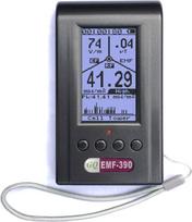 EMF matuoklis EMF detektorius GQ EMF-390 elektromagnetinės spinduliuotės detektorius 3-in-1 RF matuoklis 5G Cell Tower WiFi 10G ir duomenų registravimas