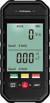 EMP matuoklis, elektromagnetinių laukų radiacijos detektorius su skaitmeniniu LCD ekranu su foniniu apšvietimu, automatine signalizacija, nešiojamasis EMP testeris, skirtas elektromagnetinių laukų patikrinimams namuose ir biure