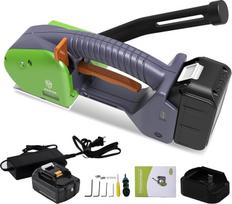 GOYOJO elektrinis juostų rišimo įrankis, rankinė PP ir PET juostų rišimo mašina, 1/2"-5/8" pločio, skirta plastikinės pakavimo juostos įtempikliui