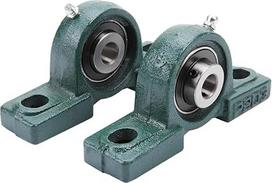 Guolių blokas, 2 dalių korpuso guolių rinkinys UCP 205 25 mm savaime išsilyginantis pagalvinio bloko guolis, sumontuotas vieneto guolis, plieninis + geležinis pagalvinio bloko guolis, sumontuotas guolis