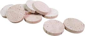 Kamštiniai diskai | Kamštiniai diskai | Kamštinės plokštelės | 35 mm x 6 mm | 20 vnt. | Amatai ir dekoravimas | Amatų medžiaga iš kamštienos | 100 % natūrali kamštiena