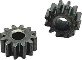 Pavaros krumpliaračių krumpliaračių variklio pavarų dėžė 2 vienetai 0.4M 12T 2MM variklio metalinė pavara 2MM veleno skersmens dalys