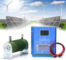RETRIN 3000 W vėjo ir saulės hibridinis įkrovos valdiklis, 12 V/24 V/48 V įkrovos didinimo valdiklis su LCD ekranu, universalus, skirtas nuo tinklo nepriklausomoms vėjo ir saulės hibridinėms sistemoms, 12 V