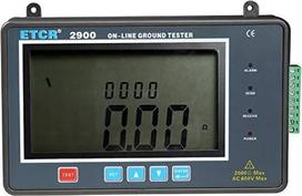 Stromzangenmessgerät, ETCR2900 Online Erde Widerstand Tester Backlit 450g Erde Widerstand Online-Detektor,Professioneller Mikrostromtester