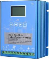 Vėjo saulės įkrovos valdiklis, 12V 24V automatinis identifikavimas, MPPT įkrovos valdiklis, 800W vėjo 600W PV saulės su LCD ekranu, skirtas vėjo turbinoms, saulės baterijoms, vėjo saulės baterijoms