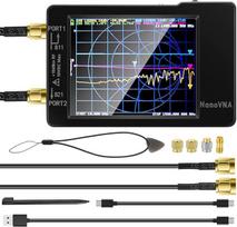 [Atnaujinta] AURSINC NanoVNA-H vektorinis tinklo analizatorius 10KHz -1.5GHz Naujausia HW versija 3.6 MF HF VHF UHF antenos analizatorius, skirtas matuoti S parametrus, įtampą, nuolatinės bangos santykį, fazę