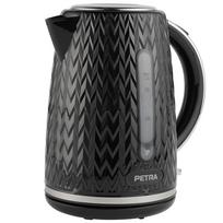 Petra PT3864BLKVDEEU10 Chevron Jug virdulys juodas elektrinis virdulys