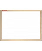 Balta magnetinė lenta MEMOBOARDS, 120x90 cm, medinis rėmas