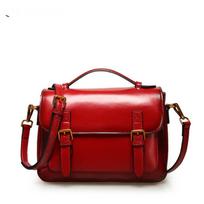 Versatile Leather Bags, Women'S Trendy Messenger Bags, Women'S Handbags, Fashionable Cowhide Bags, Messenger Bags, Large