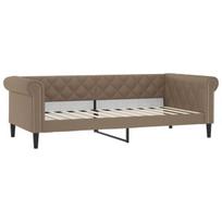 Sofa-lova vidaXL, 80x200 cm, ruda