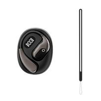 Nauja išmanioji AI vertimo Bluetooth ausinė itin ilgas veikimo laikas OWS nekabina ausinių už ausies juoda