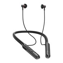 Bluetooth ausinės ant kaklo itin ilgas baterijos veikimo laikas triukšmo slopinimas 5.3 belaidės ausinės į ausis sportui juoda