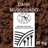 Nerafinuotas cukranendrių rudas cukrus DARK MUSCOVADO iš Mauricijaus  „DODO SUGAR” – 20 kg ***Tik 2,20 Eur/kg*** + Nemokamas pristatymas į Itella paštomatą Lietuvoje !!!