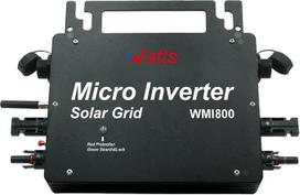 "W Onder Full Energy Micro Inverter" 800W mikroinverteris, skirtas išmaniesiems saulės energijos tinklams, "WiFi" valdymas per išmaniojo telefono programėlę