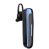 Didelės galios belaidės „Bluetooth“ ausinės. Ypač ilgaamžės sportinės triukšmą slopinančios į ausis įdedamos ausinės. juoda
