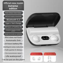 Belaidės Bluetooth Kūrybiškos Miego Ausinės Sportinės Mini Itin Ilgo Veikimo Tws Bluetooth Ausinės Triukšmo Slopinimas balta