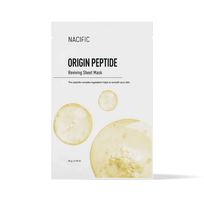 NACIFIC Origin Peptide Reviving lakštinė veido kaukė su peptidų kompleksu