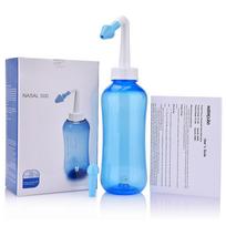 Nosies plovimo nosies aspiratorius Nosies plovimo valiklis 300 ml Sinusito alerginio rinito gydymas Vaikų suaugusiųjų Neti Pot Health Care mėlyna