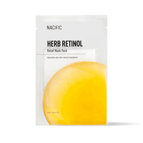 NACIFIC Herb Retinol Relief Mask Pack lakštinė veido kaukė su retinoliu