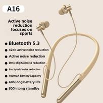 ANC Noise-cancelling Neck-neck Headphones Double Ear Neck-neck Ultra-long Life Voice-activated Bluetooth Headphones 5.3 Magnetic balta