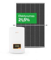 Saulės modulių ir trifazio inverterio komplektas, 9kW