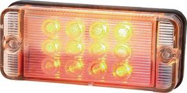 Daugiafunkcinis galinis LED žibintas, stačiakampis, 12-24 V, 107,4x46,7x23 mm, Kramp