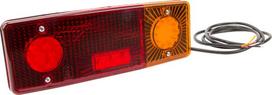 Daugiafunkcinis galinis LED žibintas, stačiakampis, 12-24 V, 287,5x100,5x65 mm, Kramp