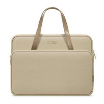 Smėlio spalvos nešiojamo kompiuterio krepšys "Tech-Protect Carrying Bag Laptop 13-14"