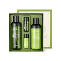 TONYMOLY The Chok Chok žaliosios arbatos drėkinamasis rinkinys: Tonikas 180ml + 20ml + Emulsija 160ml + 20ml