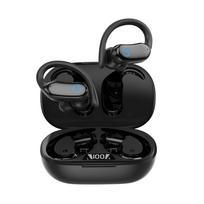 Neperšlampamos Bluetooth ausinės TWS Sport IPX7 Neperšlampamos aukštos kokybės stereo ausinės juoda