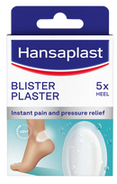 HANSAPLAST pūslių pleistrai tvarščiai, 5 vnt.