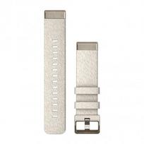 Apyrankė Garmin QuickFit 20 Watch Bands, Cream heathered nylon, soft gold hardware 010-13279-08