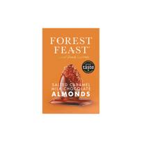Forest Feast migdolai pieniniame šokolade su sūdyta karamele dovanų dėžutėje, 140 g