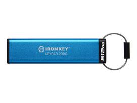 USB laikmena KINGSTON 512GB USB-C IronKey Keypad 200C