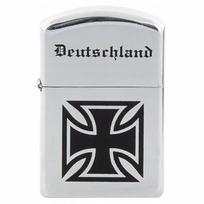 MFH Benzininis žiebtuvėlis "Deutschland", sidabrinis, be benzino
