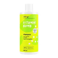 Plaukus stiprinantis šampūnas su vitaminų kompleksu KILIG VITAMIN BOMB, 400 ml