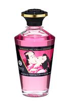 Šildantis afrodiziakų aliejus Shunga Raspberry Feeling, 100 ml