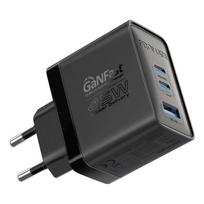 Promate PowerPort-45 GaNFast™ 45W Wall Charger / QC3.0 / PD45W