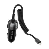 Promate PowerDrive-33PDI Car Charger, 33W / Lightning + USB-C
