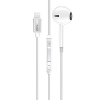 Promate MonoPod Ergonomic Mono MFI Certified In-Ear Wired Earphones, Lightning Connector / 1.3m