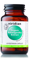 VIRIDIAN ORGANIC ASHWAGANDHA EXTRACT, N60